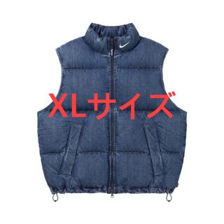 シュプリーム(Supreme)のSupreme Nike Denim Puffer Vest  (ダウンジャケット)