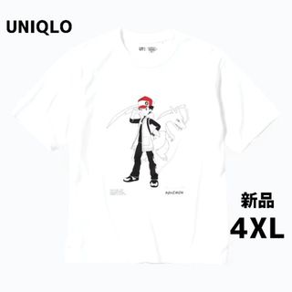 ユニクロ(UNIQLO)の新品　ユニクロ　ポケモンマスターズ EX UT グラフィックTシャツ　4XL:(Tシャツ/カットソー(半袖/袖なし))