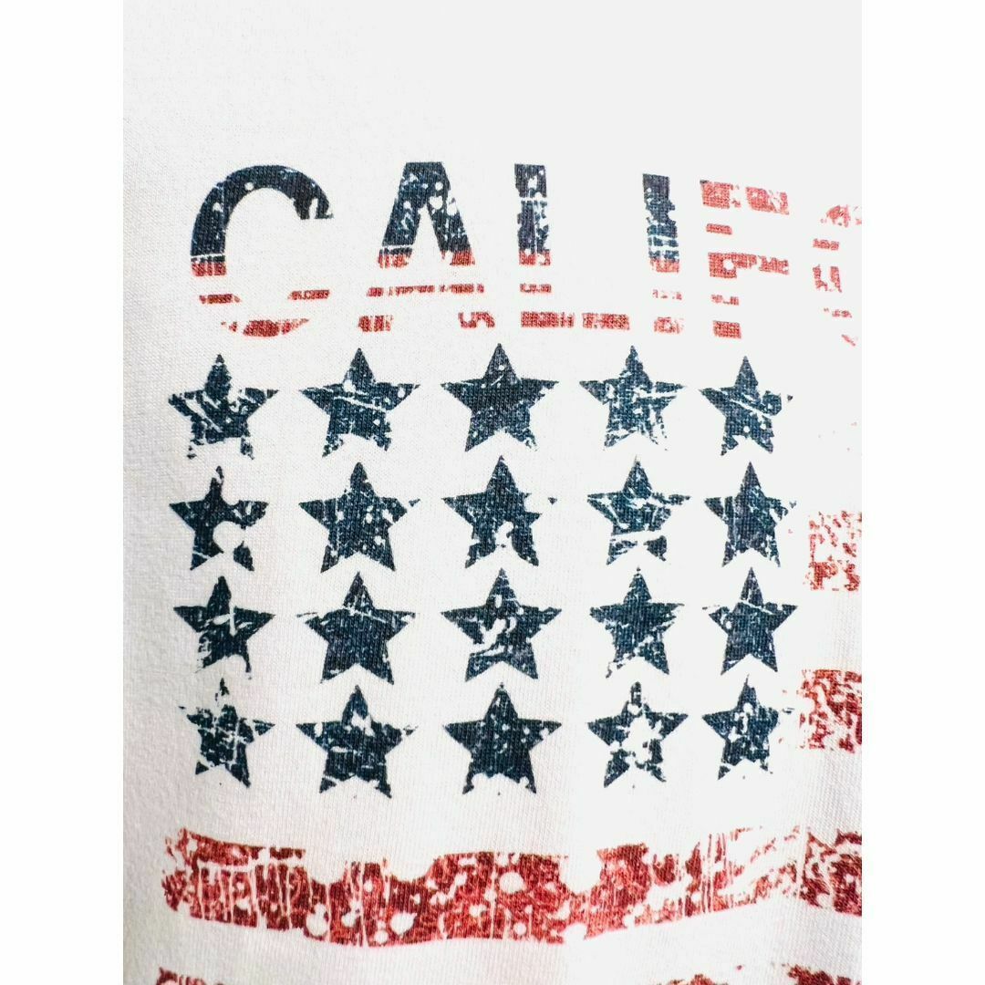 サーフTシャツ メンズ 星 スター 西海岸 星条旗 波乗り カリフォルニア M メンズのトップス(Tシャツ/カットソー(半袖/袖なし))の商品写真