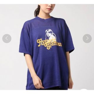 ヒステリックグラマー(HYSTERIC GLAMOUR)のヒステリックグラマー 半袖 ニット ヒスガール メッシュ カットソー Tシャツ(カットソー(半袖/袖なし))