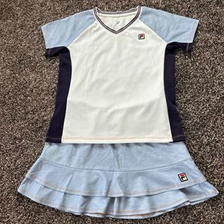 フィラ(FILA)のFILAテニスウェア上下　Lサイズ(ウェア)