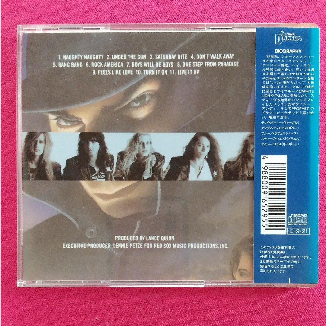 デンジャー・デンジャー エンタメ/ホビーのCD(ポップス/ロック(洋楽))の商品写真