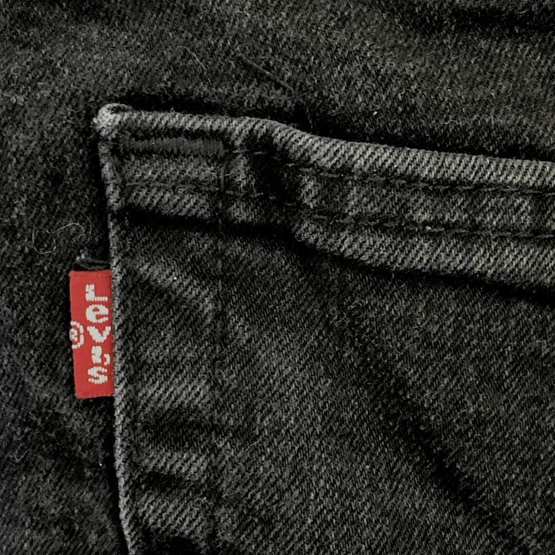 Levi's(リーバイス)のリーバイス502 W34 ブラックデニム ジーンズ テーパード c19 メンズのパンツ(デニム/ジーンズ)の商品写真