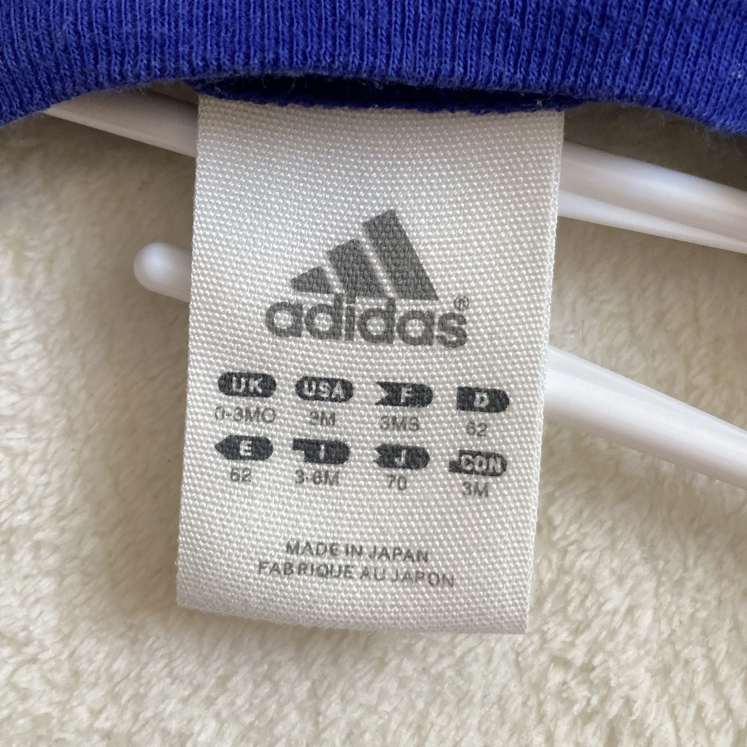 adidas(アディダス)の＊ベビー服 キッズ/ベビー/マタニティのベビー服(~85cm)(ロンパース)の商品写真