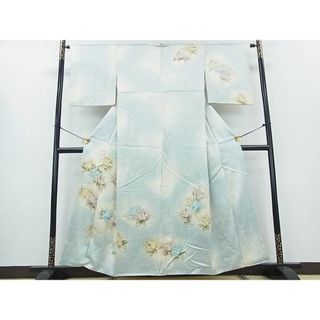 平和屋川間店■訪問着　洋花文　暈し染　逸品　cf3532(着物)