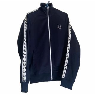 フレッドペリー　トラックジャケット　FREDPERRY サイドロゴ　メンズXS