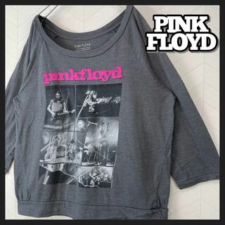 ミュージックティー(MUSIC TEE)の2012年 PINK FLOYD Tシャツ 7分袖 レディース バンT US古着(Tシャツ(長袖/七分))
