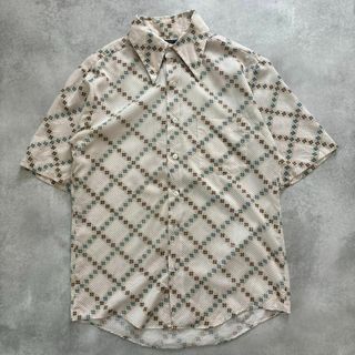 タウンクラフト(TOWNCRAFT)の70s TOWNCRAFT J.C.Penny 半袖　シャツ　古着　ヴィンテージ(Tシャツ/カットソー(半袖/袖なし))