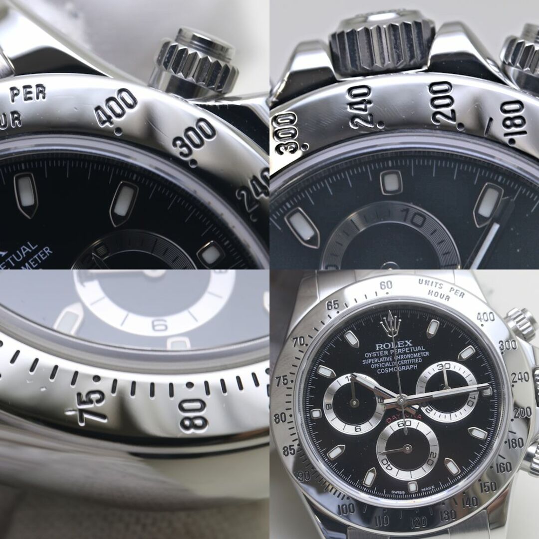 ROLEX(ロレックス)のROLEX ロレックス コスモグラフ デイトナ 116520【磨き済】ステンレススチール  メンズ /39408【中古】【腕時計】 メンズの時計(腕時計(アナログ))の商品写真