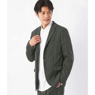 ユナイテッドアローズグリーンレーベルリラクシング(UNITED ARROWS green label relaxing)のグリーンレーベルリラクシング フルフランオックス 2B ジャケット ストレッチ(テーラードジャケット)