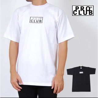 プロクラブ(PRO CLUB)のPROCLUB プロクラブ　半袖tシャツ　ボックスロゴ(Tシャツ/カットソー(半袖/袖なし))