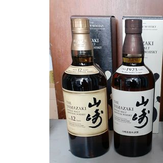 サントリー(サントリー)のサントリー山崎12年700ml+山崎NV700ml(ウイスキー)