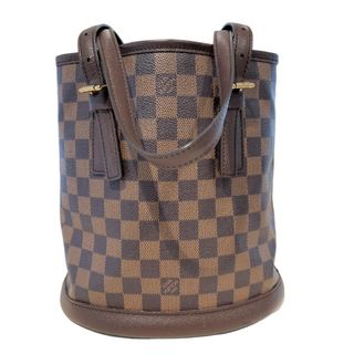 ルイヴィトン(LOUIS VUITTON)の　ルイ・ヴィトン LOUIS VUITTON マレ N42240 ダミエ PVCコーティングキャンバス×レザー レディース トートバッグ(トートバッグ)