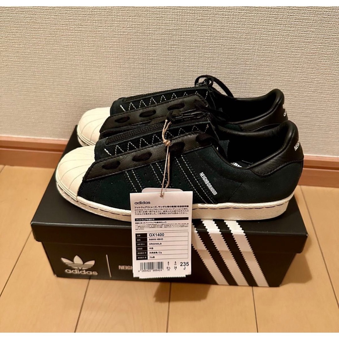 adidas(アディダス)のadidas neighborhood コラボ スーパースター 23.5 レディースの靴/シューズ(スニーカー)の商品写真