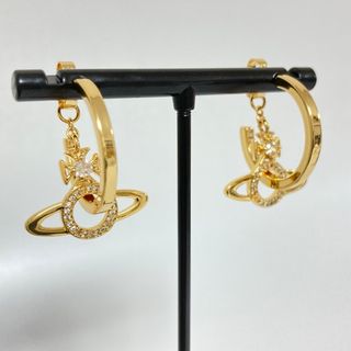 ヴィヴィアンウエストウッド(Vivienne Westwood)のヴィヴィアン　MIRANDAピアス　ゴールド(ピアス)