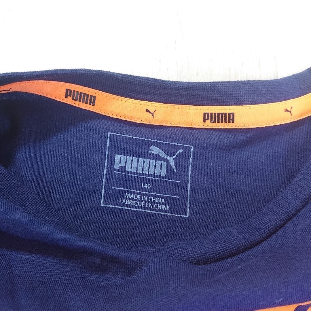 PUMA(プーマ)の【最終値下げ】美品♡プーマTシャツ　140 キッズ/ベビー/マタニティのキッズ服男の子用(90cm~)(Tシャツ/カットソー)の商品写真