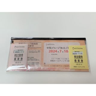 京阪ホールディングス　株主優待券(その他)