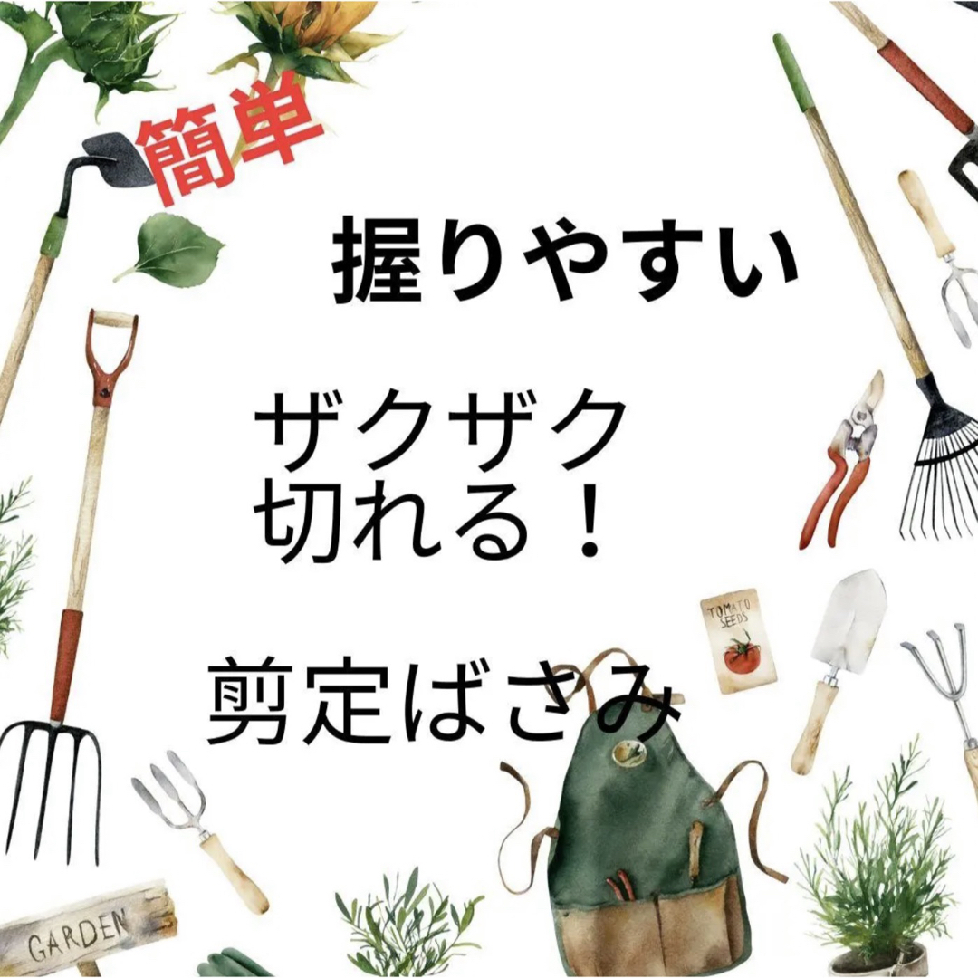 剪定はさみ 剪定鋏 枝切り ガーデニング はさみ 剪定ハサミ 剪定バサミ 果樹 インテリア/住まい/日用品の日用品/生活雑貨/旅行(日用品/生活雑貨)の商品写真