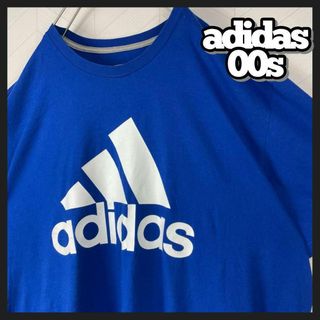 アディダス(adidas)の希少 00s アディダス Tシャツ デカロゴ オーバーサイズ 常田大希 US古着(Tシャツ/カットソー(半袖/袖なし))