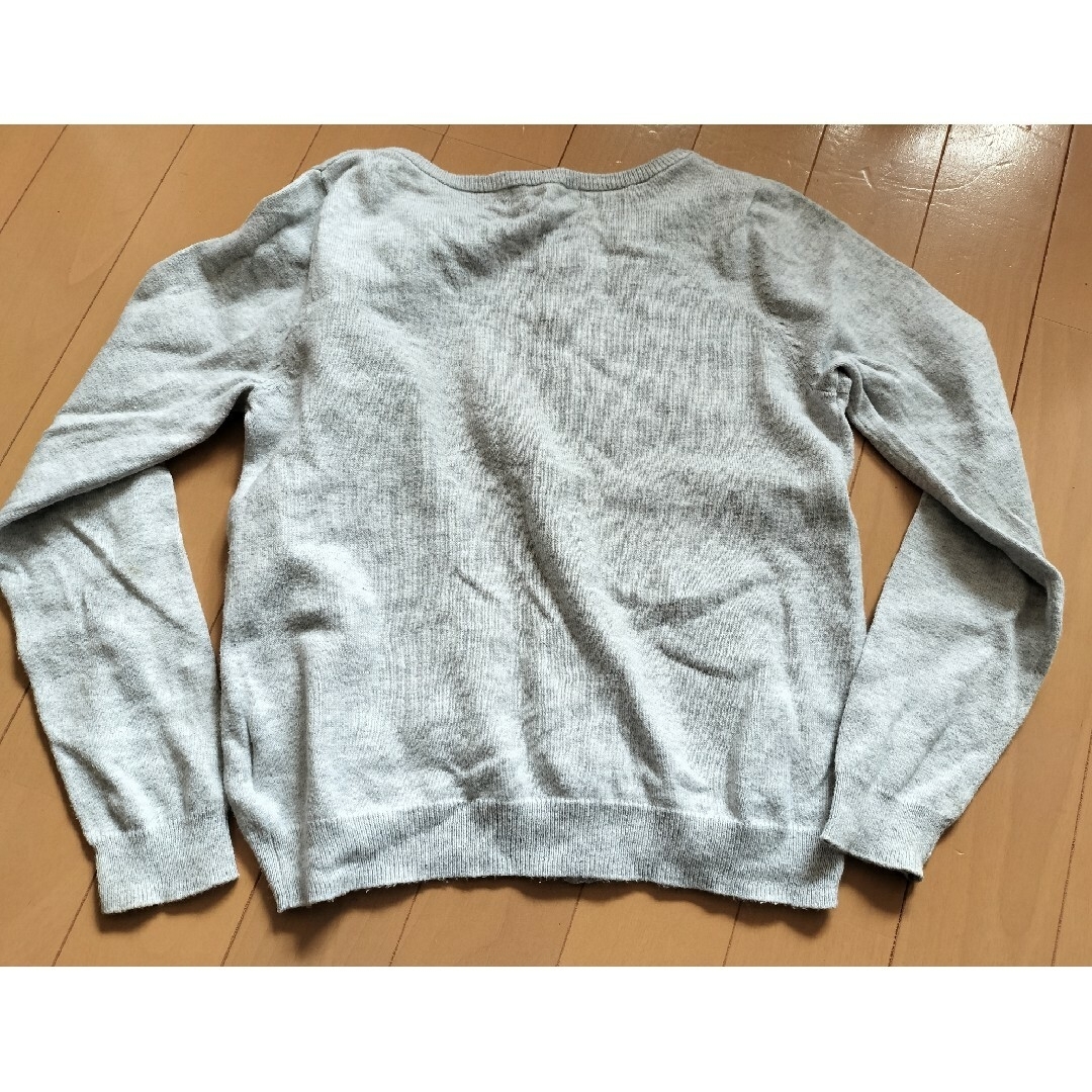 H&M(エイチアンドエム)の春用カーディガン 130 H&M キッズ/ベビー/マタニティのキッズ服女の子用(90cm~)(カーディガン)の商品写真