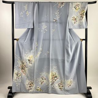 訪問着 身丈165cm 裄丈68cm 正絹 秀品 【中古】(着物)