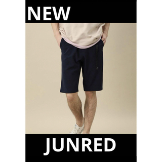 JUNRED - 新品　JUNRed 2way ストレッチ　クライミング　ショートパンツ　ネイビー
