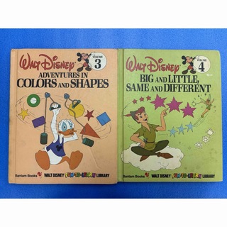 ディズニー(Disney)のWalt Disney Colors and shapes他計2冊(洋書)