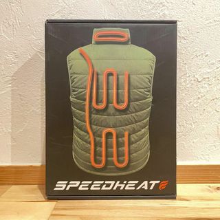 未開封‼️SPEEDHEAT 電熱ベスト メンズM グラスグリーン(ナイロンジャケット)