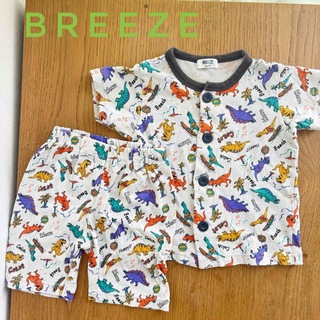 ブリーズ(BREEZE)のブリーズ　breeze 恐竜　半袖パジャマ　80(パジャマ)