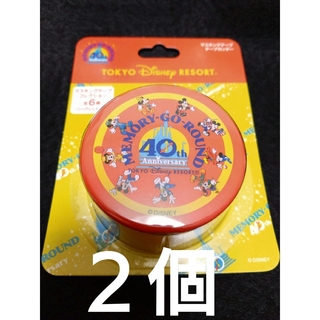 ディズニー(Disney)のディズニー　40周年　ドリームゴーラウンド　マスキングテープ　２個(テープ/マスキングテープ)
