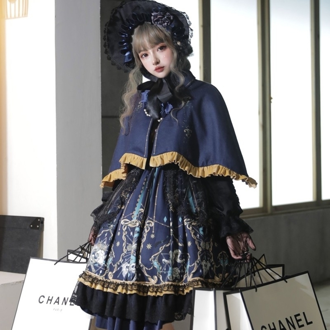 金色 ゴールド 紺色 ネイビー 洋風 シフォンベース レスライン 金色 ゴールド 紺色 ネイビー 洋風 シフォンベース レスライン