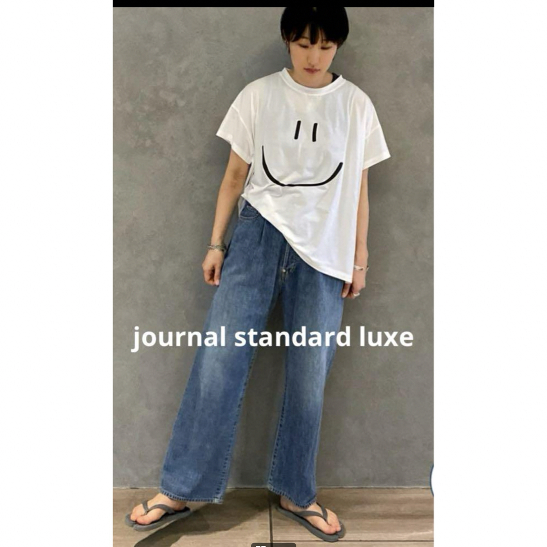 JOURNAL STANDARD(ジャーナルスタンダード)のjournal standard luxe  10ozデニムタック5PKパンツ レディースのパンツ(デニム/ジーンズ)の商品写真