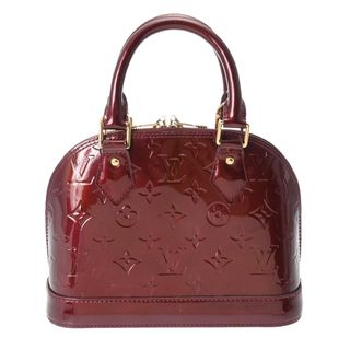 ルイヴィトン(LOUIS VUITTON)のルイヴィトン ヴェルニ アルマ BB 2WAY ハンドバッグ ルージュフォ(ハンドバッグ)