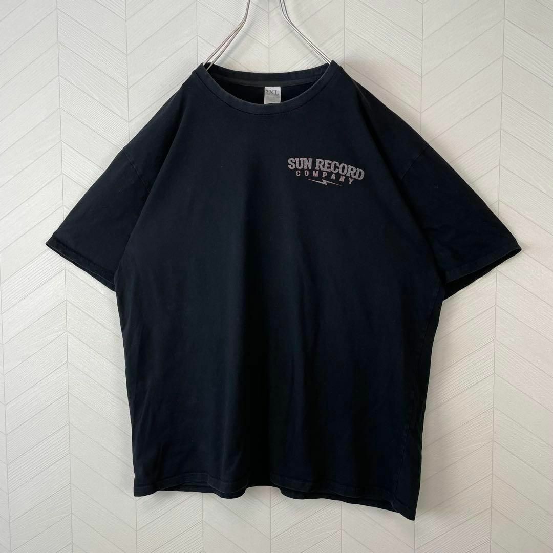 希少 Sun Record サンレコード Tシャツ 両面プリント 半袖 2XL メンズのトップス(Tシャツ/カットソー(半袖/袖なし))の商品写真