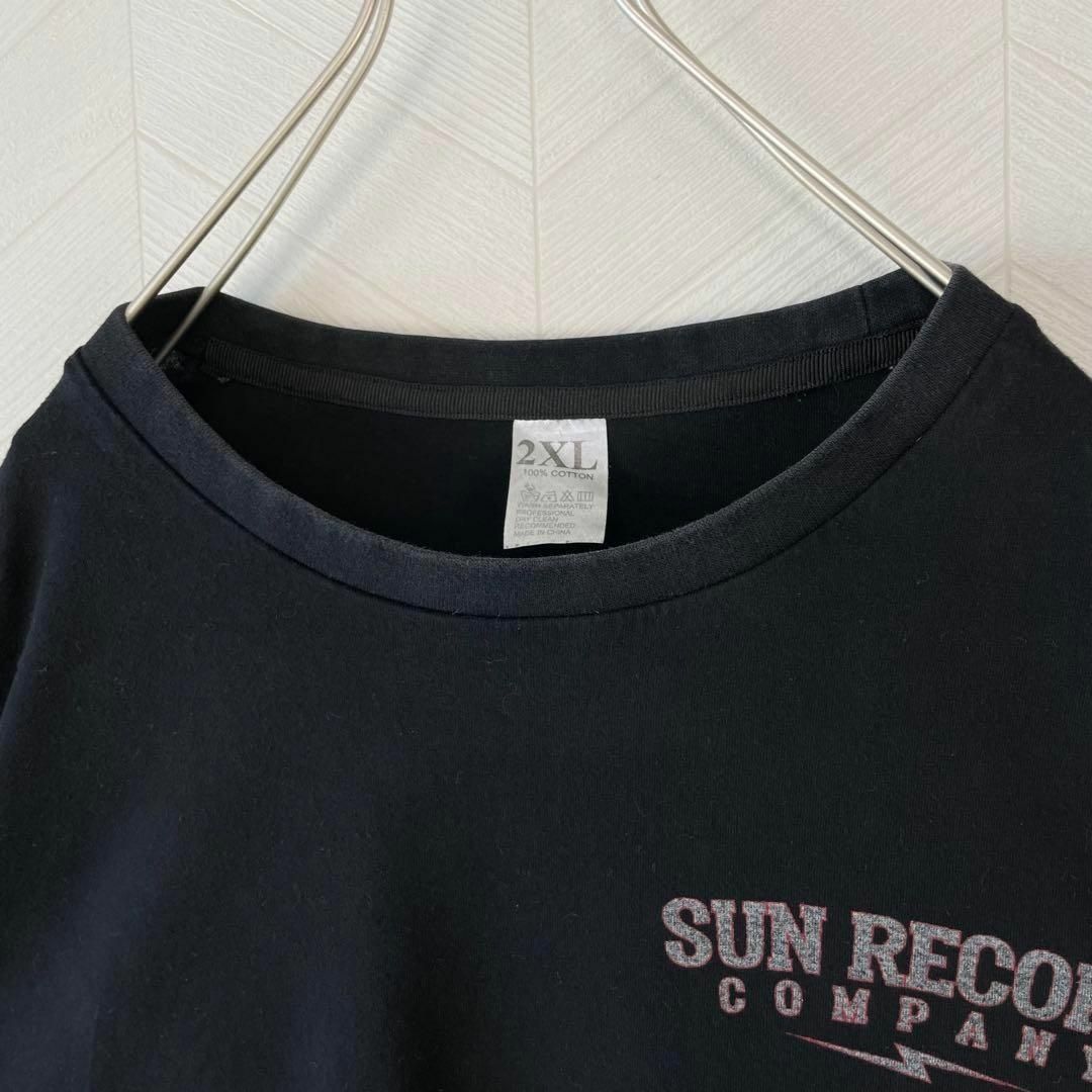 希少 Sun Record サンレコード Tシャツ 両面プリント 半袖 2XL メンズのトップス(Tシャツ/カットソー(半袖/袖なし))の商品写真