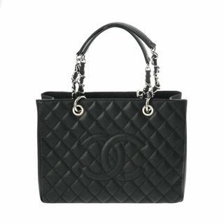 シャネル(CHANEL)のシャネル  GST グランドショッピングトート トートバッグ 黒(トートバッグ)