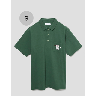 Design Tshirts Store graniph - グラニフ　ポロシャツ　ドラゴンボール　仙豆