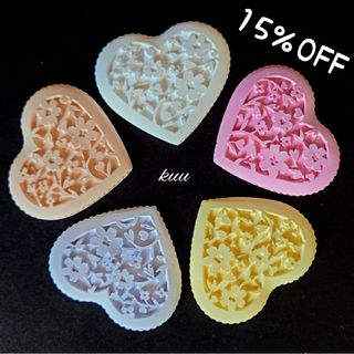 【15％OFF】アロマストーン　　　　　　　　　　　　　　　　❨ふらわぁハート❩(アロマ/キャンドル)