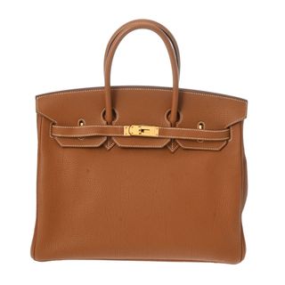 エルメス(Hermes)のエルメス バーキン 35 ハンドバッグ ゴールド(ハンドバッグ)