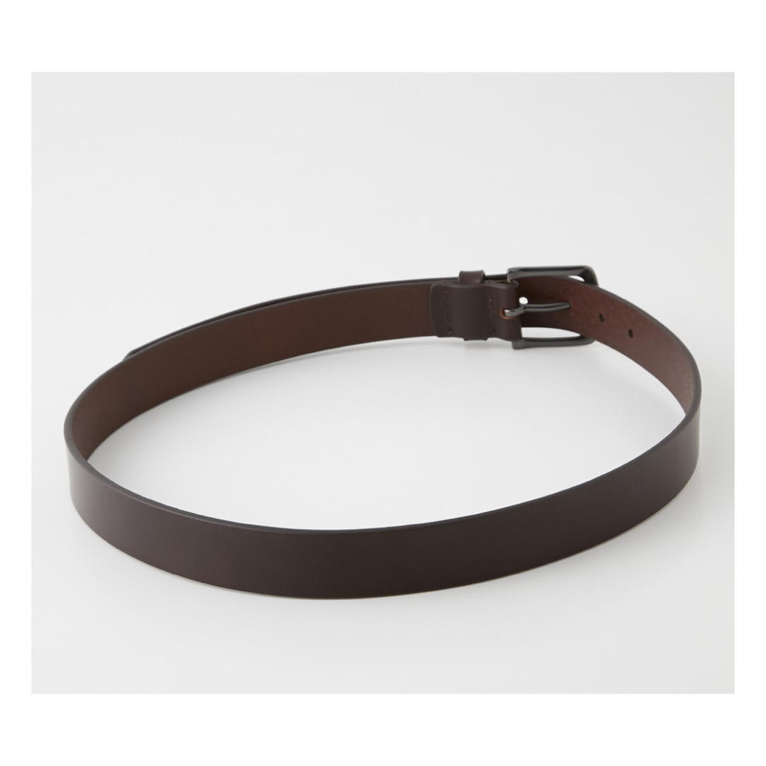 AZUL by moussy(アズールバイマウジー)のAZUL アズール　BASIC LEATHER BELT レザー　ベルト　茶色 メンズのファッション小物(ベルト)の商品写真