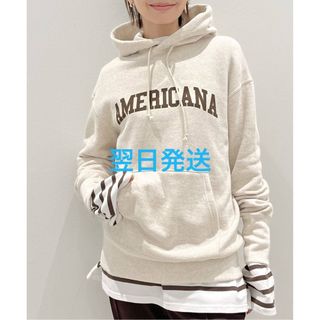 アメリカーナ(AMERICANA)のL'Appartement 【アメリカーナ】Logo Parka(パーカー)