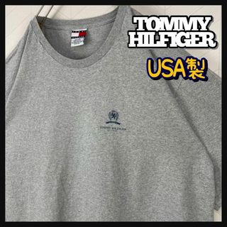 トミーヒルフィガー(TOMMY HILFIGER)の激レア USA製 90s トミー ヒルフィガー Tシャツ オーバーサイズ 2XL(Tシャツ/カットソー(半袖/袖なし))