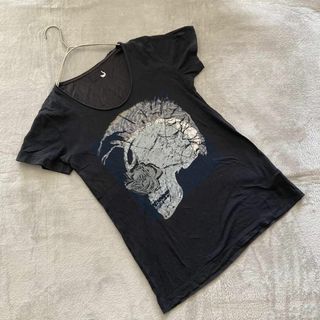 ディーゼル(DIESEL)の【DIESEL】ディーゼル　Tシャツ トップス プリント ドクロ スカル(Tシャツ(半袖/袖なし))