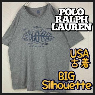 ポロラルフローレン(POLO RALPH LAUREN)のUSA古着 ポロ ラルフローレン Tシャツ デカロゴ ビックサイズ ゆるだぼ(Tシャツ/カットソー(半袖/袖なし))