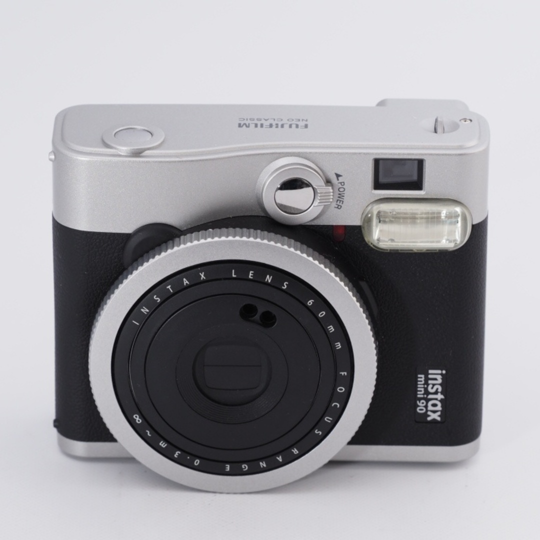 富士フイルム(フジフイルム)のFUJIFILM フジフイルム インスタントカメラ チェキ instax mini 90 ネオクラシック ブラック INS MINI 90 NC #9525 スマホ/家電/カメラのカメラ(フィルムカメラ)の商品写真