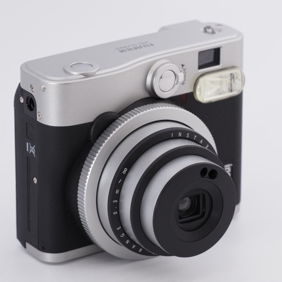 富士フイルム(フジフイルム)のFUJIFILM フジフイルム インスタントカメラ チェキ instax mini 90 ネオクラシック ブラック INS MINI 90 NC #9525 スマホ/家電/カメラのカメラ(フィルムカメラ)の商品写真