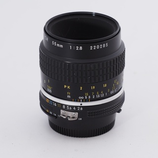 ニコン(Nikon)のNikon ニコン 単焦点マクロレンズ AI Ai-s Micro Nikkor 55mm f/2.8S フルサイズ対応 マイクロニッコール Fマウント #9560(レンズ(単焦点))