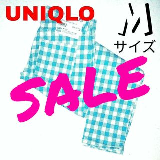 ユニクロ(UNIQLO)のUNIQLO プリントクロップドレギンスパンツ Ｍサイズ 新品(クロップドパンツ)