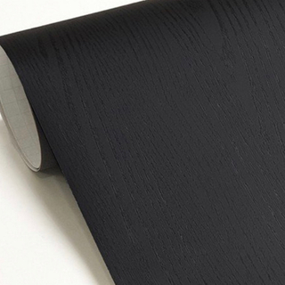 壁紙シール 木目 ブラック HPW-22710 50cm×3m はがせる壁紙 (その他)