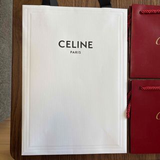 celine - セリーヌ、カルティエの紙袋